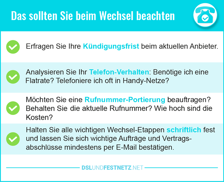 Günstiger Festnetzanschluss mit Flatrate
